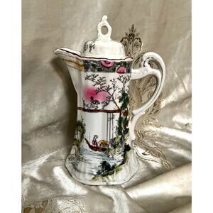 Vintage Japanese Nippon Ceramic Chocolate Pot